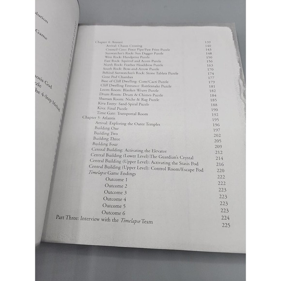 Timelapse The Official Strategy Guide by Rick Barba 1996 Paperback PC & Mac - Picture 5 of 9